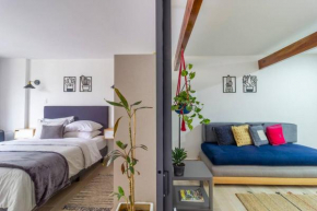 Super well located cozy condo w/balcony WiFi 60mb